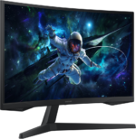 Écran 27" incurvé Gaming Samsung Odyssey G55C (LS27CG552EUXEN – Image 2