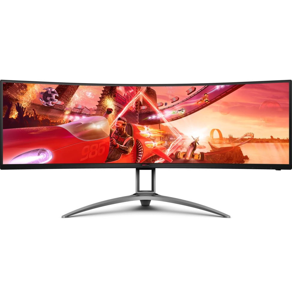 ecran-49-incurve-gaming-aoc-agon-dqhd-ag493ucx2.jpg Écran 49" incurvé Gaming AOC Agon DQHD AG493UCX2 – Image 1