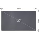 Écran de projection Epson ELPSC36 Laser TV 120" (V12H002AG0) – Image 2