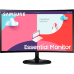 Écran incurvé 27" Samsung Essential Curved Monitor S3 (LS27C360EAMXZN)