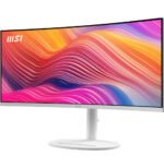 Écran incurvé 34" UWQHD MSI MD342CQP Blanc (9S6-3PC59H-039) – Image 3