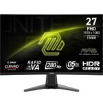 Écran incurvé Gaming 27" Full HD MSI MAG 276CXF (9S6-3CE01M-014)