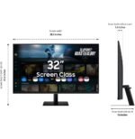 Écran intelligent 32 " Samsung Vision AI M7 M70F UHD 4K (LS32FM700UUXEN) – Image 10