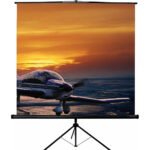 Écran de projection portable sur trépied 175 x 175 cm - Blanc Mat - ORAY SCREEN