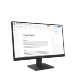 Écran Plat 22" Lenovo ThinkVision S22-4e FullHD (64CBKAT6EU) – Image 2