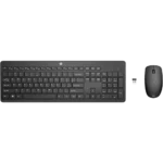 Ensemble clavier et souris sans fil HP 235 - AZERTY (1Y4D0UT)