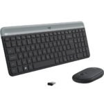 Ensemble clavier et souris sans fil ultra-fin Logitech MK470 AZERTY (920-009190) – Image 3