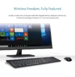 Ensemble sans fil souris + clavier Kensington compact Pro Fit - AZERTY (K75230FR) – Image 4