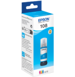 Epson 108 Cyan - Bouteille d'encre Epson EcoTank d'origine (C13T09C24A) – Image 3