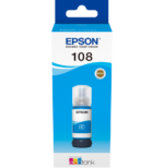 Epson 108 Cyan - Bouteille d'encre Epson EcoTank d'origine (C13T09C24A) – Image 2