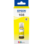 Epson 108 Jaune - Bouteille d'encre Epson EcoTank d'origine (C13T09C44A) – Image 2