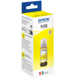 Epson 108 Jaune - Bouteille d'encre Epson EcoTank d'origine (C13T09C44A) – Image 3