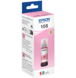 Epson 108 Magenta clair - Bouteille d'encre Epson EcoTank d'origine (C13T09C64A) – Image 3