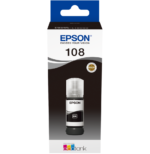 Epson 108 Noir - Bouteille d'encre Epson EcoTank d'origine (C13T09C14A) – Image 2