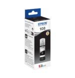 Epson 108 Noir - Bouteille d'encre Epson EcoTank d'origine (C13T09C14A) – Image 3