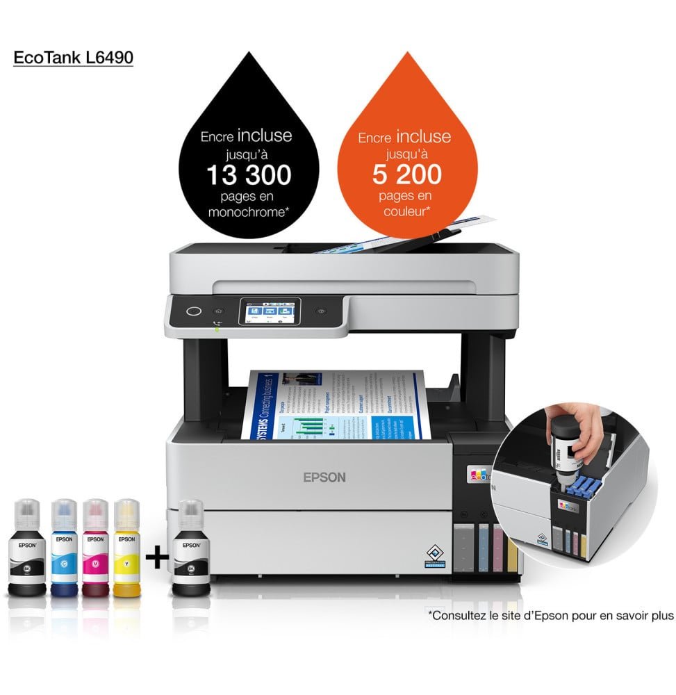 epson-ecotank-l6490-imprimante-multifonction-a-reservoirs-rechargeables-c11cj88404.jpg Epson EcoTank L6490 Imprimante multifonction à réservoirs rechargeables (C11CJ88404) – Image 1