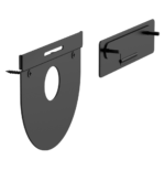 Fixation murale Logitech Tap et Tap IP pour salles de réunion (939-001817)