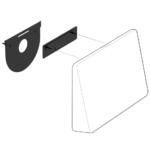 Fixation murale Logitech Tap et Tap IP pour salles de réunion (939-001817) – Image 3