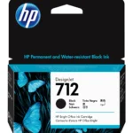 HP 712 Noir - Cartouche d'encre HP d'origine (3ED70A)