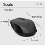 HP Ensemble combiné clavier et souris sans fil 330 - AZERTY (2V9E6AA) – Image 8