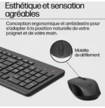 HP Ensemble combiné clavier et souris sans fil 330 - AZERTY (2V9E6AA) – Image 10