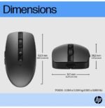 HP Souris silencieuse rechargeable 710 Souris silencieuse rechargeable HP 710 (6E6F2AA) – Image 16