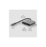 Hub TP-Link UH3020C USB-C 3-en-1 100 W (UH3020C) – Image 3