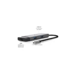 Hub TP-Link UH5020C USB-C 5-en-1 HDMI 4K 60 Hz 100 W (UH5020C) – Image 4