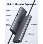 HUB USB-C Ugreen 10 en 1 (15601) – Image 2