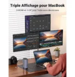 Hub USB-C Ugreen Revodok 12 en 1 Supporte PD (Power Delivery) 100W Recharge (90325) – Image 3