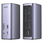 Hub USB-C Ugreen Revodok 12 en 1 Supporte PD (Power Delivery) 100W Recharge (90325)