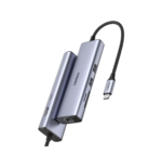 HUB Ugreen USB-C 7 en 1 Supporte PD (Power Delivery) 100W Recharge (90568)