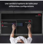 Tapis de souris de gaming HyperX Pulsefire – format Large (450 x 400 x 3 mm) (4Z7X4AA) – Image 9