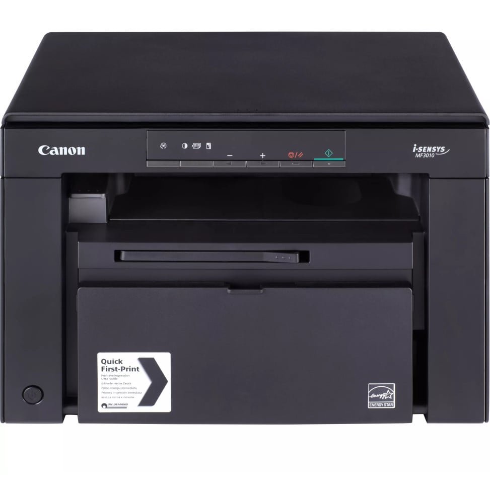 imprimante-a4-multifonction-laser-monochrome-canon-i-sensys-mf3010-5252b034aa.jpg Imprimante A4 Multifonction Laser Monochrome Canon i-SENSYS MF3010 +2 Toner 725 (5252B034AA) – Image 1