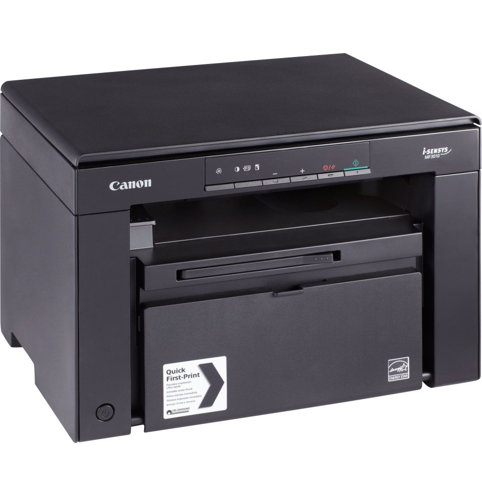 imprimante-monochrome-multifonction-laser-3en1-canon-i-sensys-mf3010-5252b004ab.jpg Imprimante Multifonction Laser Monochrome Canon i-SENSYS MF3010 (5252B004AB) – Image 1