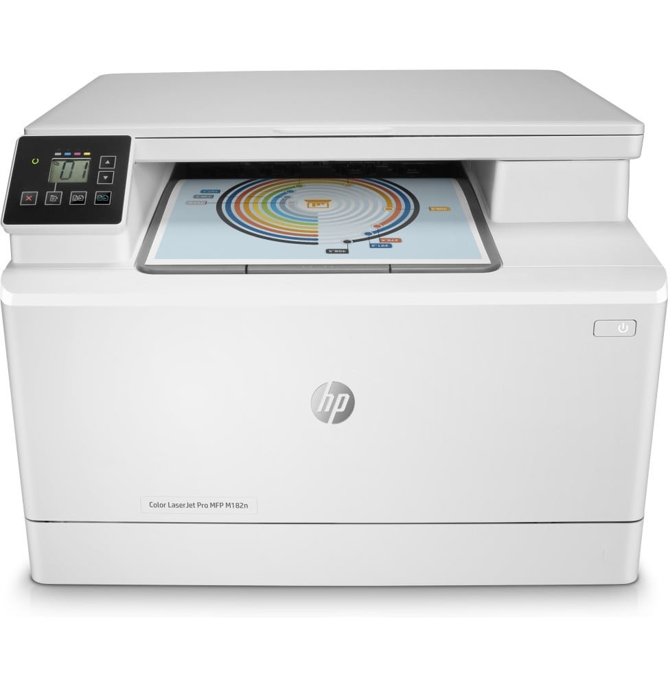imprimante-multifonction-laser-couleur-hp-laserjet-pro-m182n-7kw54a.jpg Imprimante Multifonction Laser Couleur HP LaserJet Pro M182n (7KW54A) – Image 1