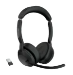 Jabra Evolve2 55 écouteur/casque Sans fil Arceau Bureau/Centre d'appels Bluetooth Socle de chargement Noir (25599-989-999)