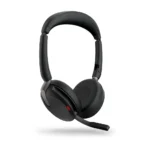 Jabra Evolve2 65 Flex Casque Avec fil &sans fil Arceau Bureau/Centre d'appels Bluetooth Noir (26699-989-889)