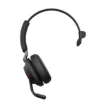 Jabra Evolve2 65, UC Mono Casque Sans fil Arceau Bureau/Centre d'appels USB Type-A Bluetooth Noir (26599-889-999)