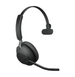 Jabra Evolve2 65, UC Mono Casque Sans fil Arceau Bureau/Centre d'appels USB Type-A Bluetooth Noir (26599-889-999) – Image 3