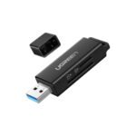 Lecteur carte mémoire SD/TF Ugreen USB 3.0 Noir (40752)