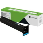 Lexmark CS963, CX961, 962, 963 Programme de retour Cartouche de toner Cyan (77L5HC0)