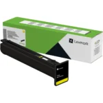Lexmark CS963, CX961, 962, 963 Programme de retour Cartouche de toner Jaune (77L5HY0)
