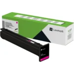 Lexmark CS963, CX961, 962, 963 Programme de retour Cartouche de toner Magenta (77L5HM0)