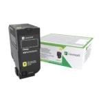 Lexmark CX725 Cartouche de toner Corporate jaune haute capacité (84C2HYE)
