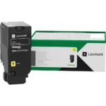 Lexmark CX735 Cartouche de toner du programme de retour Jaune (81C8XY0)