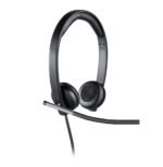 Logitech H650e Casque Avec fil Arceau Bureau/Centre d'appels USB Type-A Noir, Argent (981-000519) – Image 5