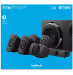 Logitech Speaker System Z906 Universel 500 W Noir 5.1 (980-000469) – Image 6