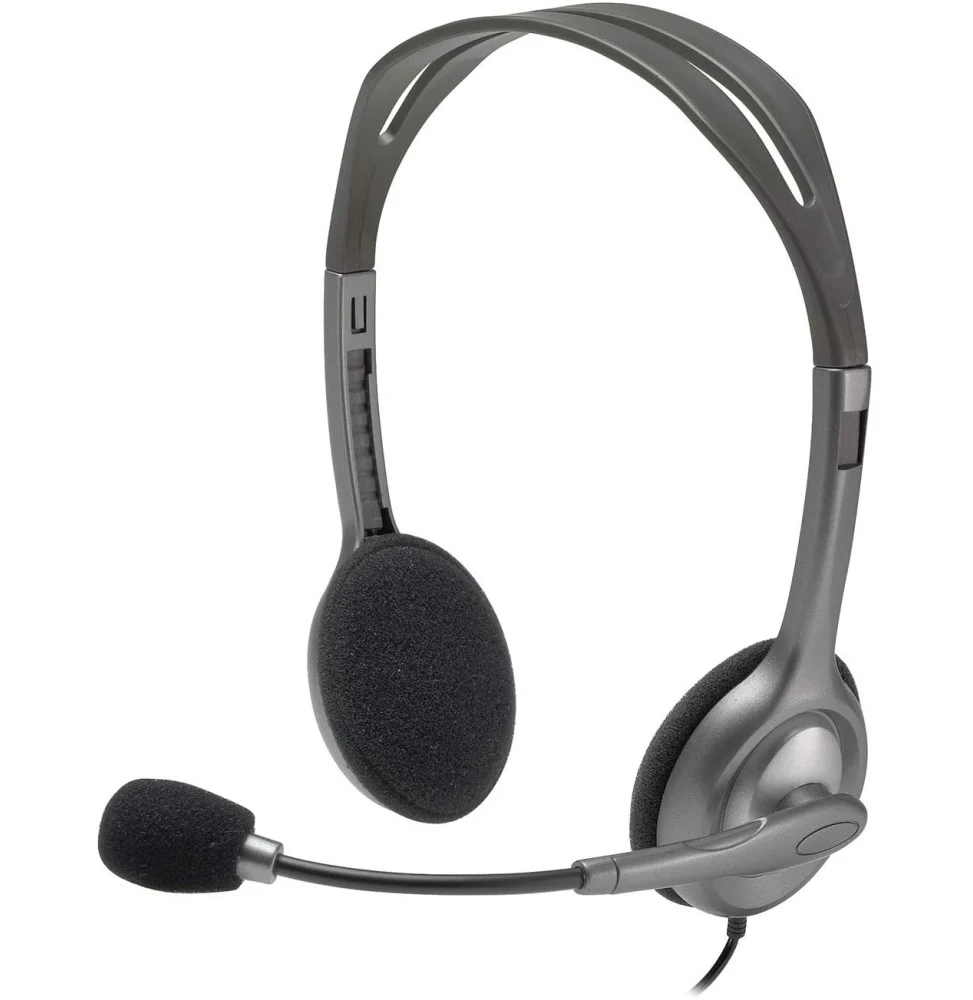 logitech-stereo-headset-h110-981-000271.webp Casque stéréo Logitech H110 - Jack 3,5 mm (981-000271) – Image 1