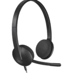 Casque Logitech H340 pour PC avec microphone anti-parasite - USB (981-000475)
